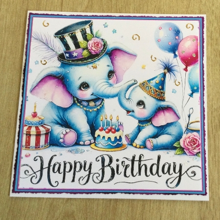 Birthday Animals Variation by Honorscard Appleby