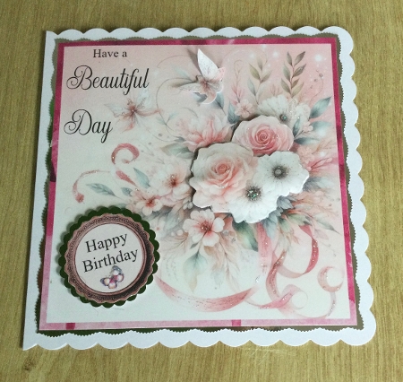 Flowing Ribbon Bouquet  by Honorscard Appleby