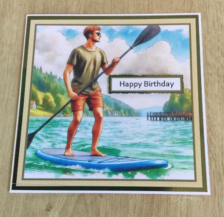Just Paddle boarding by Honorscard Appleby