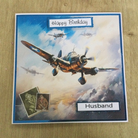 4 x Classic WWII Plane Images for Designers and Card Creators by Honorscard Appleby