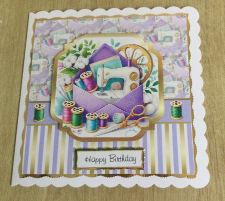 glam envelope sewing 2 lilac by Honorscard Appleby