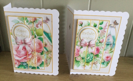 Shabby Chick Pockets Cards Kit Pack of Two by Honorscard Appleby
