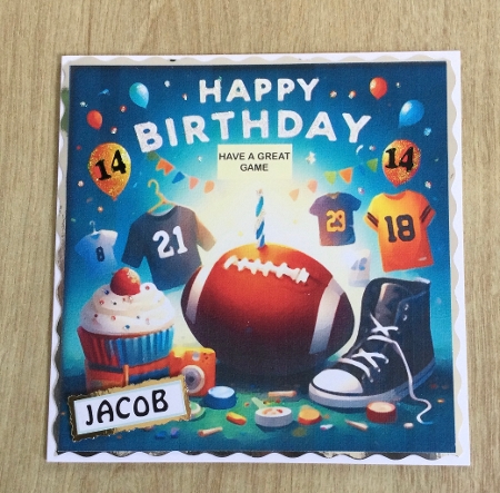 Birthday Teen Quick Card 3 by Honorscard Appleby