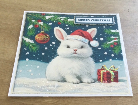 Cute Christmas Animals Quick Card 2 by Honorscard Appleby
