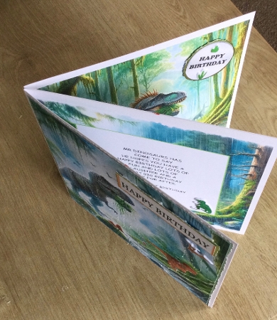 6x6 Dinosaurs 3 - Illustrations for Cardmakers & Designers by Honorscard Appleby