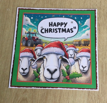 christmas sheep by Honorscard Appleby