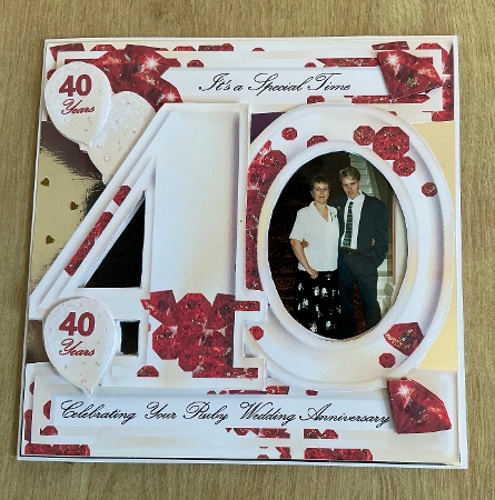 Its A Special Year - Ruby Anniversary - Frame It by Honorscard Appleby