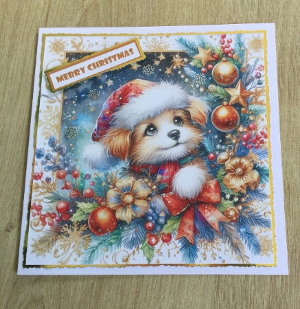 Cute Christmas Animal Quick Card 5 by Honorscard Appleby