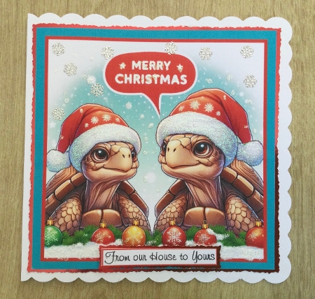 christmas tortoises by Honorscard Appleby