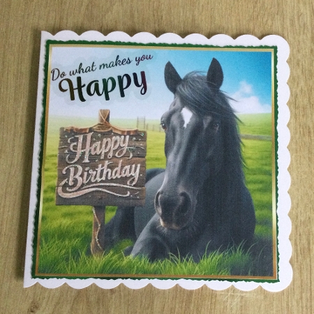 horse birthday toppers 2 by Honorscard Appleby