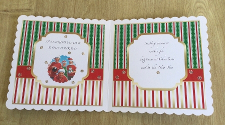 generic christmas insert by Honorscard Appleby