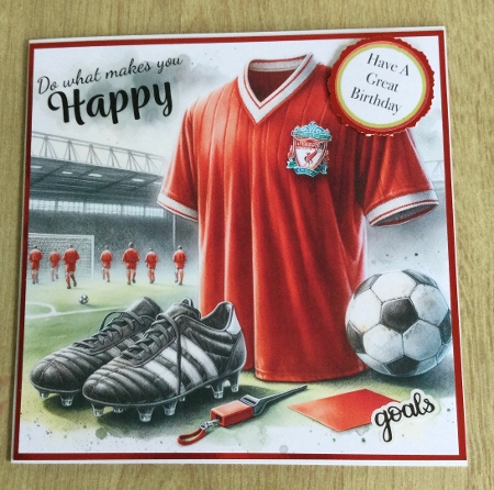 6X6 Liverpool 2 Themed - Illustrations for Cardmakers & Designers  by Honorscard Appleby