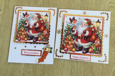 Santa and Robins Toppers. Featured Gallery Photo