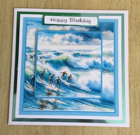 surfing by Honorscard Appleby