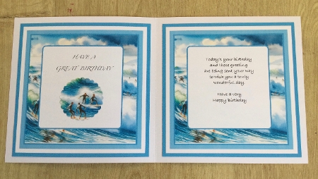 surfing insert by Honorscard Appleby