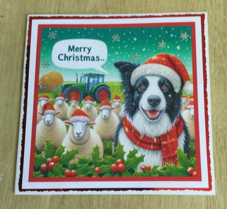 as requested Farm animals at christmas 1 by Honorscard Appleby