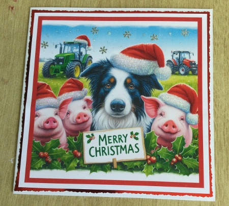 as requested Farm animals at christmas 5 by Honorscard Appleby