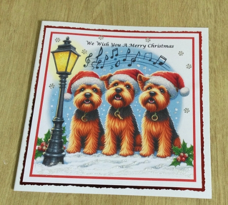 we wish you a merry  christmas dogs 2 by Honorscard Appleby