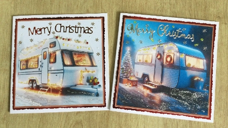 Christmas Caravan Toppers by Honorscard Appleby