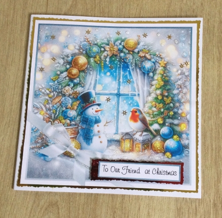 christmas window 3 by Honorscard Appleby