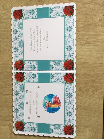 generic insert poinsettias by Honorscard Appleby