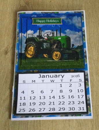 Farm Tractor 2 by Honorscard Appleby