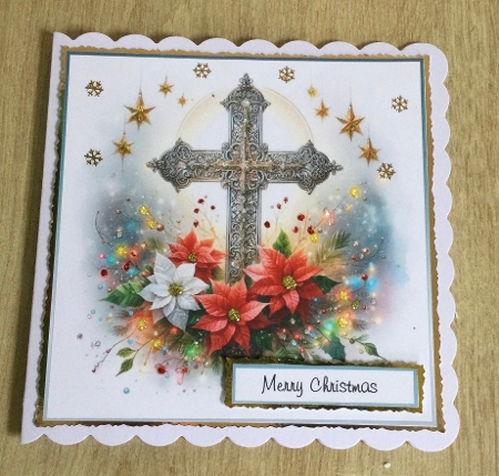 some christmas extras christmas cross by Honorscard Appleby