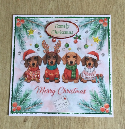 Card Topper - Christmas Card by Honorscard Appleby