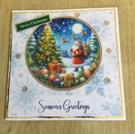 Card Topper - Christmas Card by Honorscard Appleby