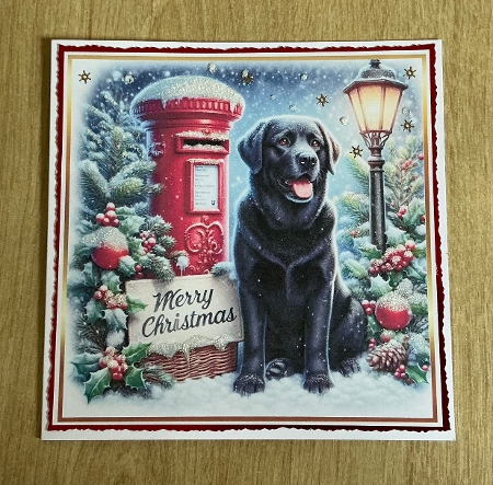 christmas dog lab 3 by Honorscard Appleby
