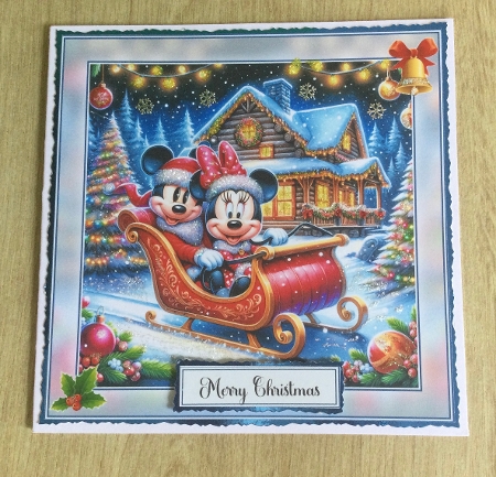 Christmas in Disney Style01 Topper by Honorscard Appleby