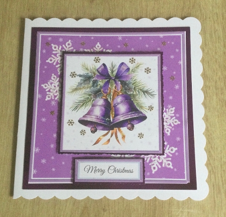 Purple Christmas 8 by Honorscard Appleby