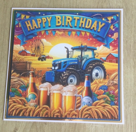 Tractor Wishes 2 by Honorscard Appleby