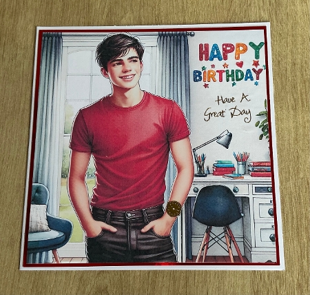 Birthday boy - CARD FRONTS- REQUESTED by Honorscard Appleby