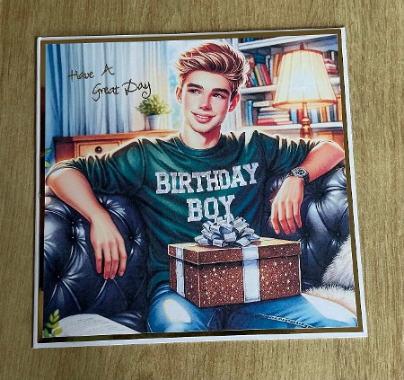 Birthday boy - CARD FRONTS- REQUESTED by Honorscard Appleby