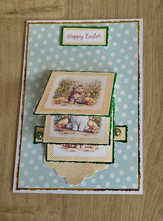 Kitten Greetings Waterfall Sheet by Honorscard Appleby