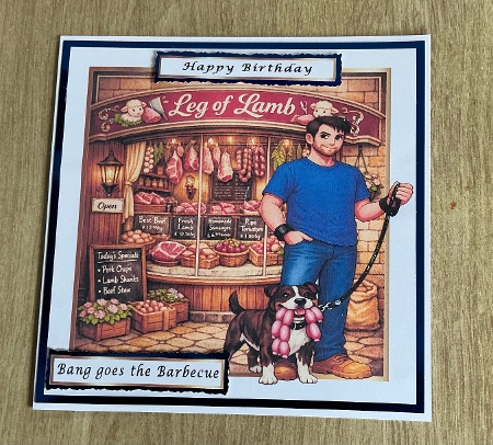 a parade of shops (leg of lamb)  by Honorscard Appleby