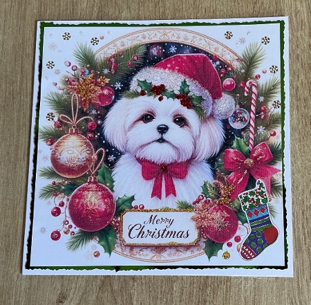 christmas doggy by Honorscard Appleby