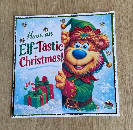 christmas elftastic by Honorscard Appleby