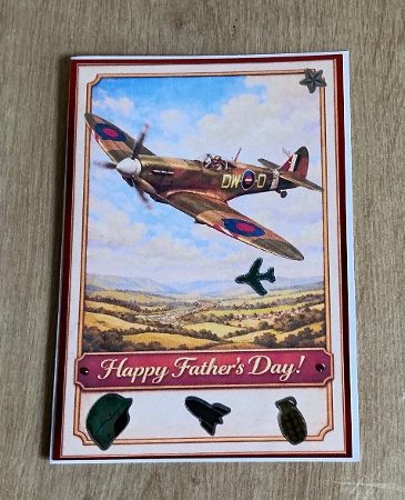 spitfire fathers day by Honorscard Appleby