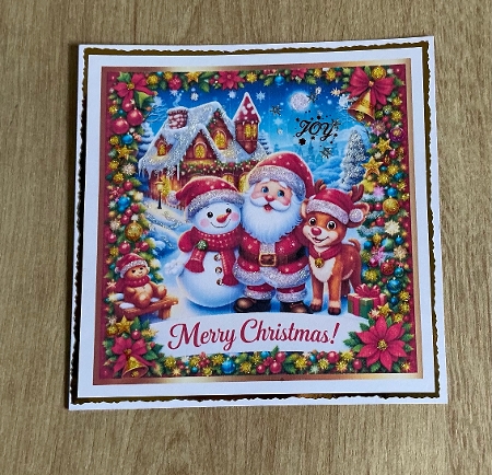 santas friends by Honorscard Appleby