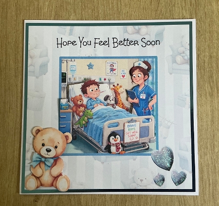 Feel Better Soon Boy by Honorscard Appleby
