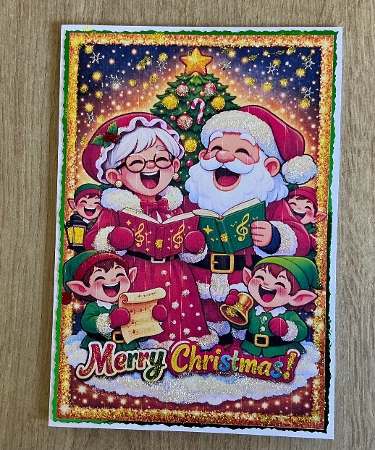 santa and the wife by Honorscard Appleby