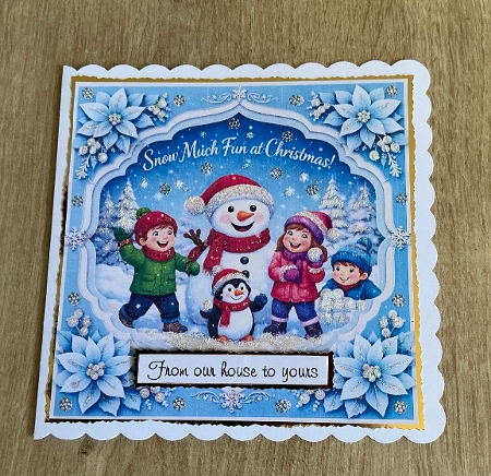 merry christmas snowfun by Honorscard Appleby
