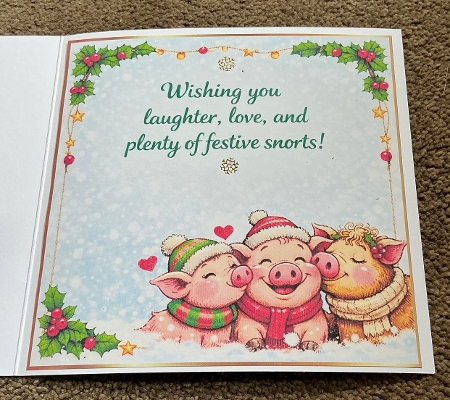 hogs and kisses this chistmas insert Featured Gallery Photo