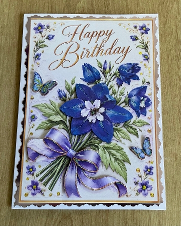 Delphinium  by Honorscard Appleby