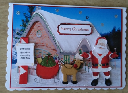 No Parking Santa! by Honorscard Appleby