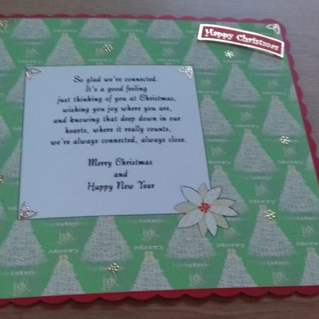 Christmas Tree Green Vellum by Honorscard Appleby