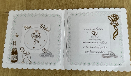 Wedding Insert by Honorscard Appleby