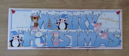 Large Dl Card - Snow Capped Christmas 1 by Honorscard Appleby